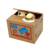 Kartonbox mit Ocelot-Entferner-Werkzeug und einer kleinen, runden, hellen Tierfigur.