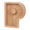 Piggy bank alphabet in the shape of the letter P for savings.
