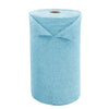 Roll of light blue ultra-fine fiber tear-off towel for reusable cleaning cloths