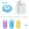 Kit de nettoyage pour toilettes jetables avec diverses tailles et couleurs de brosses