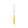 A yellow and white reusable electrostatic duster refill tool.