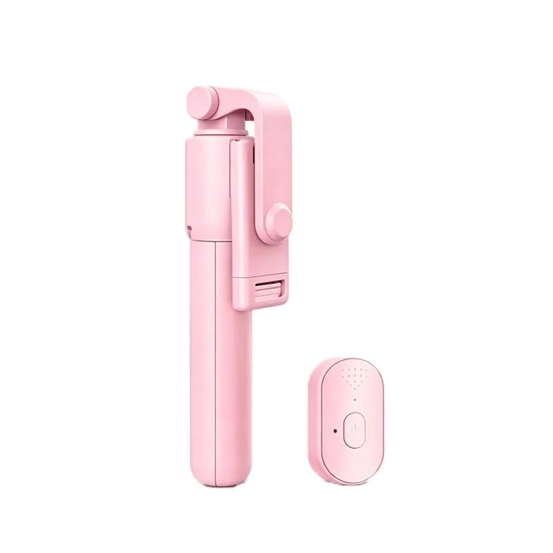 A pink 360° rotating waterproof phone holder device.