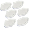 White cloud-shaped jewelry organizer trays for storing and organizing accessories