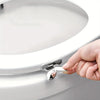 One-Piece Toilet Seat Lifter with Touchless Flush