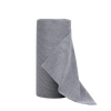 A roll of reusable multi-surface cleaning wipes shown partially unwrapped against a black background.