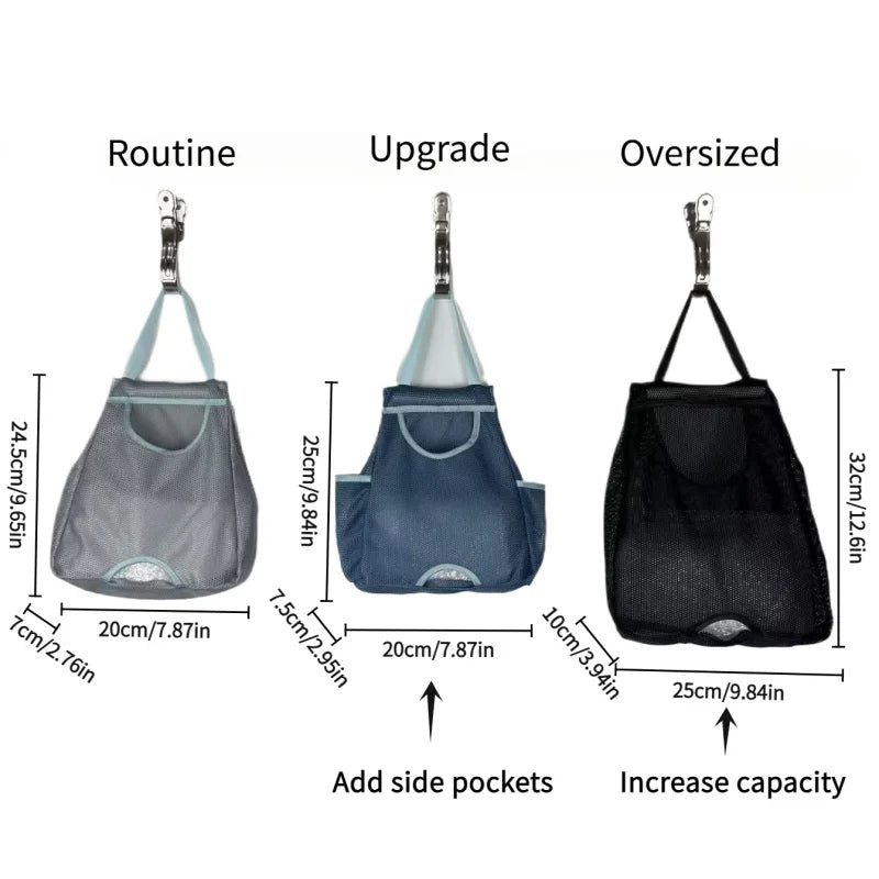 Wall Mounted Garbage Bag Storage Organizer