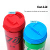 A red can lid is shown being used to seal a green beverage can, demonstrating the endless cola Sprite can feature.