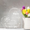 Custom Acrylic 'I Love You Mom' Keepsake