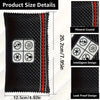 Product size details showing dimensions and design features of reusable silica gel dehumidifier bags