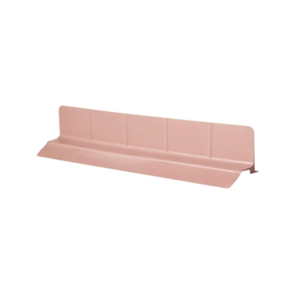 Pinkes Silikon-Spülhilfe zum Schutz der Küche.