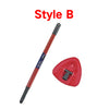 Red style B mop handle and base set for various mop systems