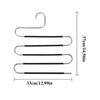 Stainless steel S-shaped drying rack hanger with a length of 37cm or 14.56in