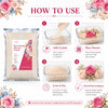 How to use instructions for Flower Drying Silica Gel Crystals for preserving flowers