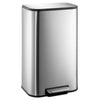 Stainless Steel Kitchen Trash Can with Soft-Close Lid