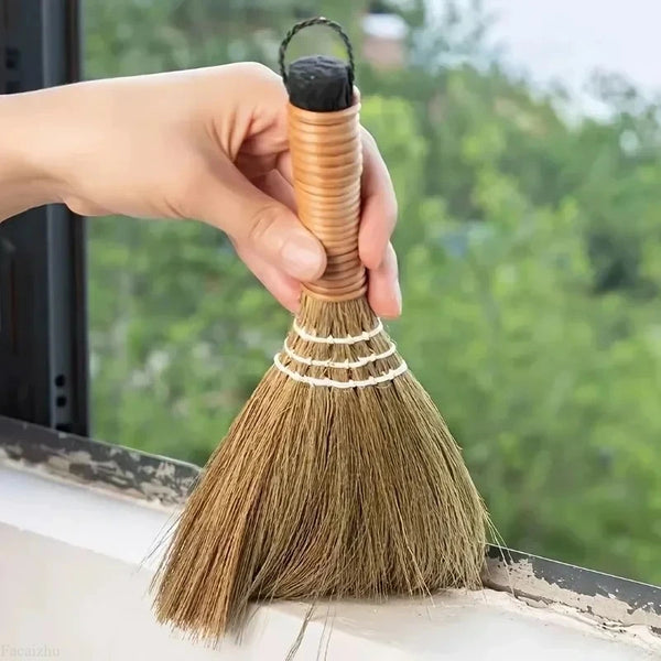 Handmade Natural Grass Broom for Surface Cleaning
