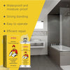 A set of Jakehoe multifunctional tile stone crack repair agents shown next to a sink and cabinet.