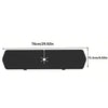 A black silicone kitchen sink drain mat shown from the top view with dimensions 76cm by 15.3cm.