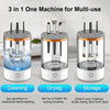 3 in 1 One Machine for Multi-use cleaning drying and storage of makeup brushes