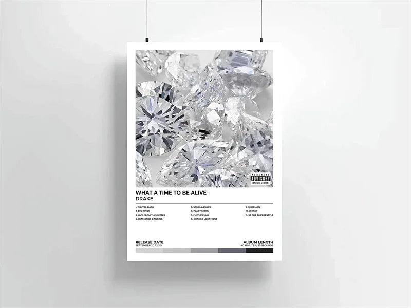 Scorpion Care Album Art Canvas Print