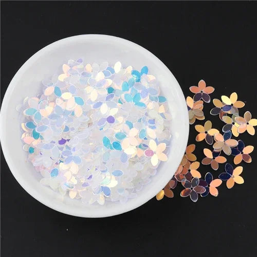 10mm Flower Sequin Crafting Paillettes
