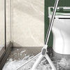 A magic broom used to clean the inside of a toilet bowl with water and foam.