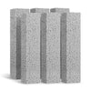 A set of gray pumice stone cleaning sticks for removing stains from toilets, tiles, and sinks.