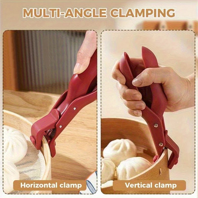 Silicone Anti-Scald Dish Clips for Cooking