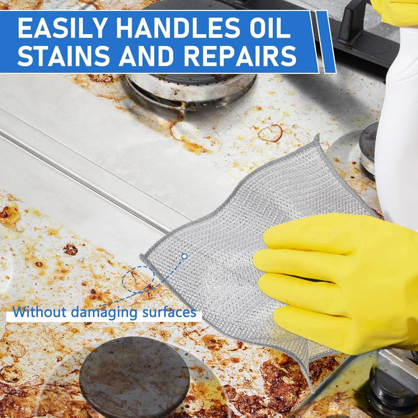 Thickened Steel Wire Cleaning Cloths