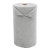Roll of gray ultra-fine fiber tear-off towel for reusable cleaning cloths