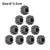 A set of six reusable laundry balls designed for pet hair and lint removal.