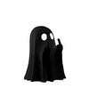 Schwarze Harf-Geistfigur mit erhobener Mittelfinger-Geste zur Dekoration für den Schreibtisch