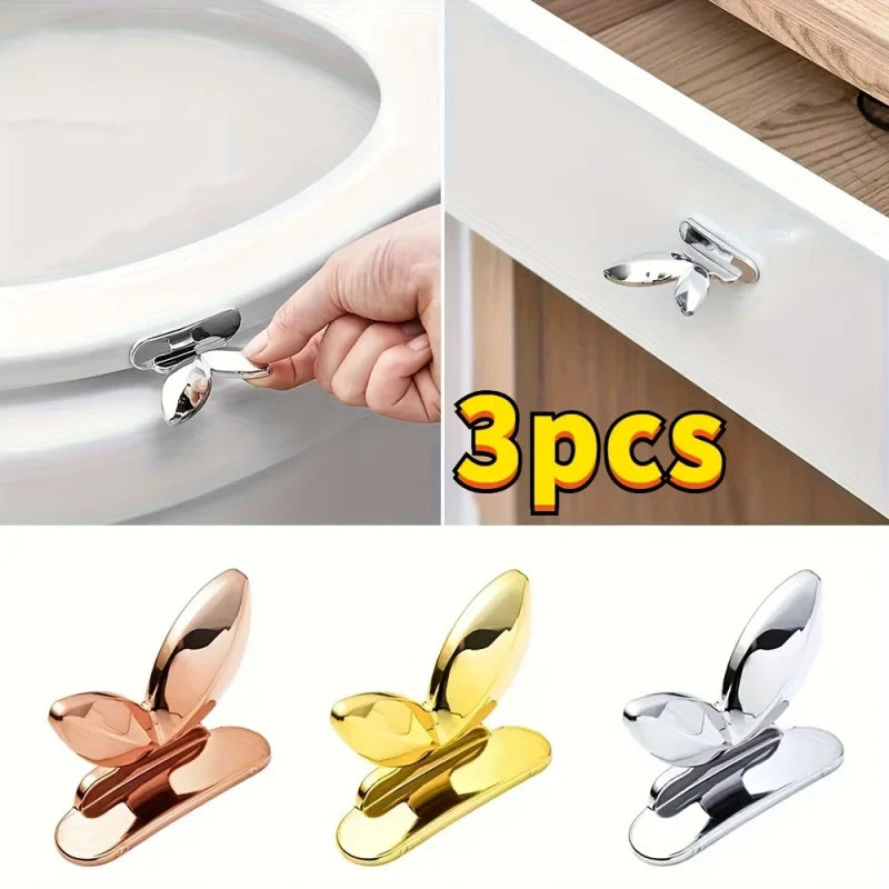 One-Piece Toilet Seat Lifter with Touchless Flush