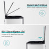 Stainless Steel Kitchen Trash Can with Soft-Close Lid