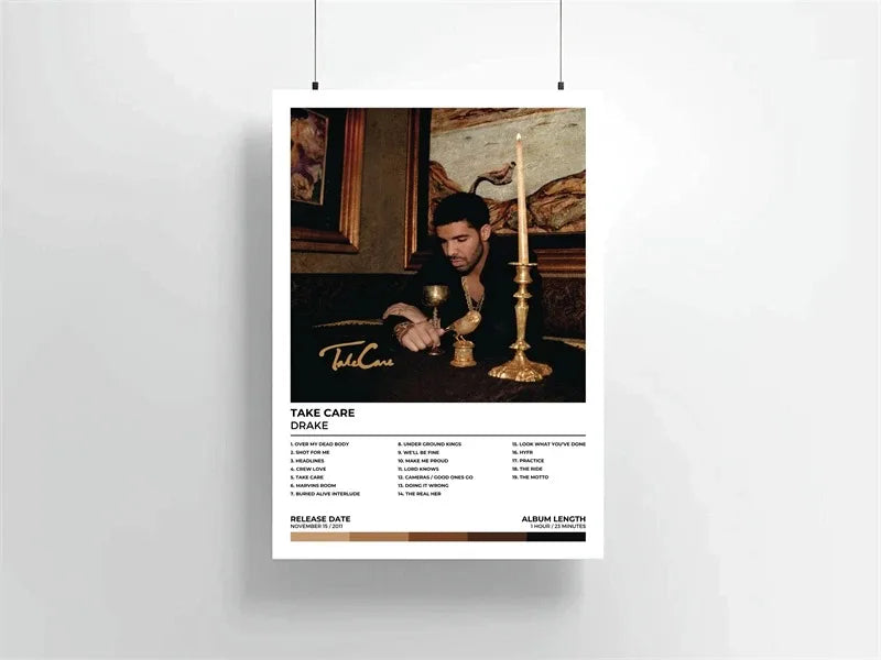 Scorpion Care Album Art Canvas Print