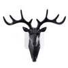 Black vintage deer head wall hook for accessories
