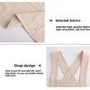 A light beige cotton kitchen apron featuring selected high-quality fabrics and a strap design for easy wear.
