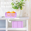 Foldable Plastic Storage Baskets (Set of 2)
