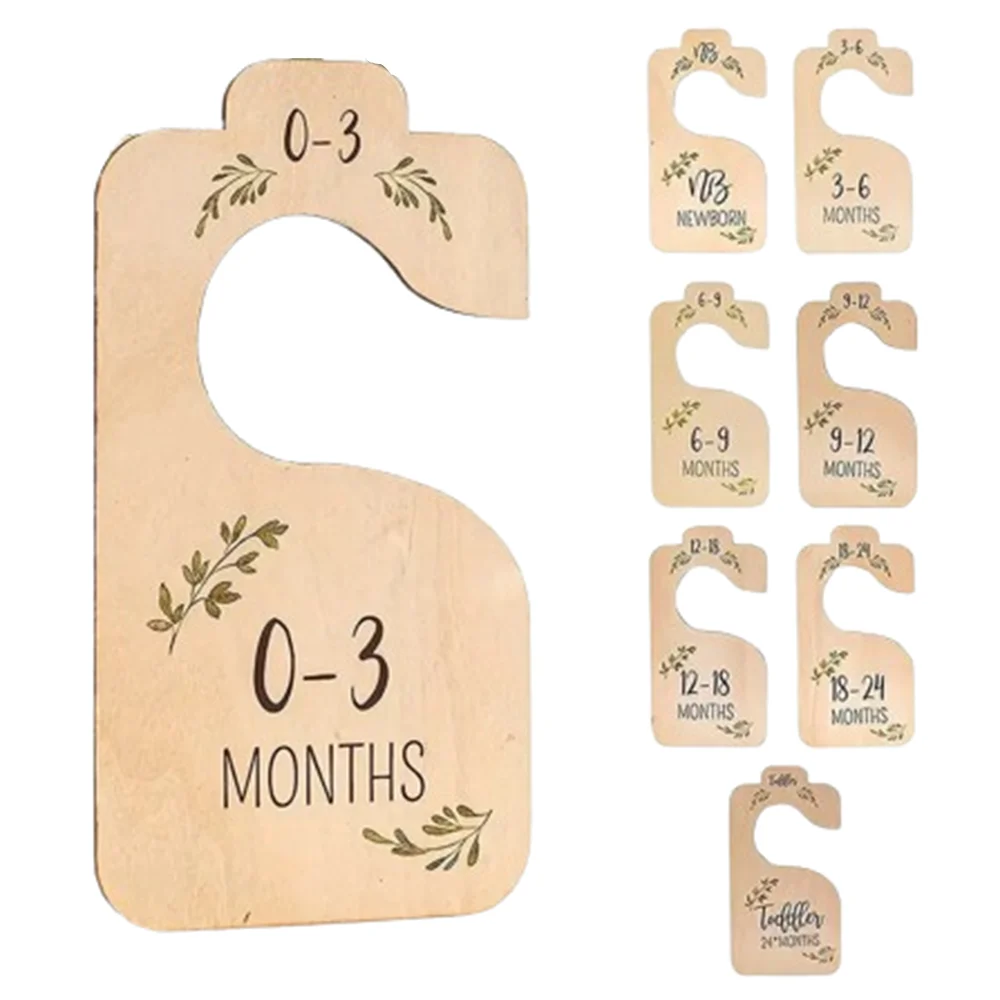 Wooden Baby Closet Dividers Set