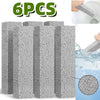 Six pieces of gray pumice stone cleaning sticks for removing stains from toilets, tiles, and sinks.