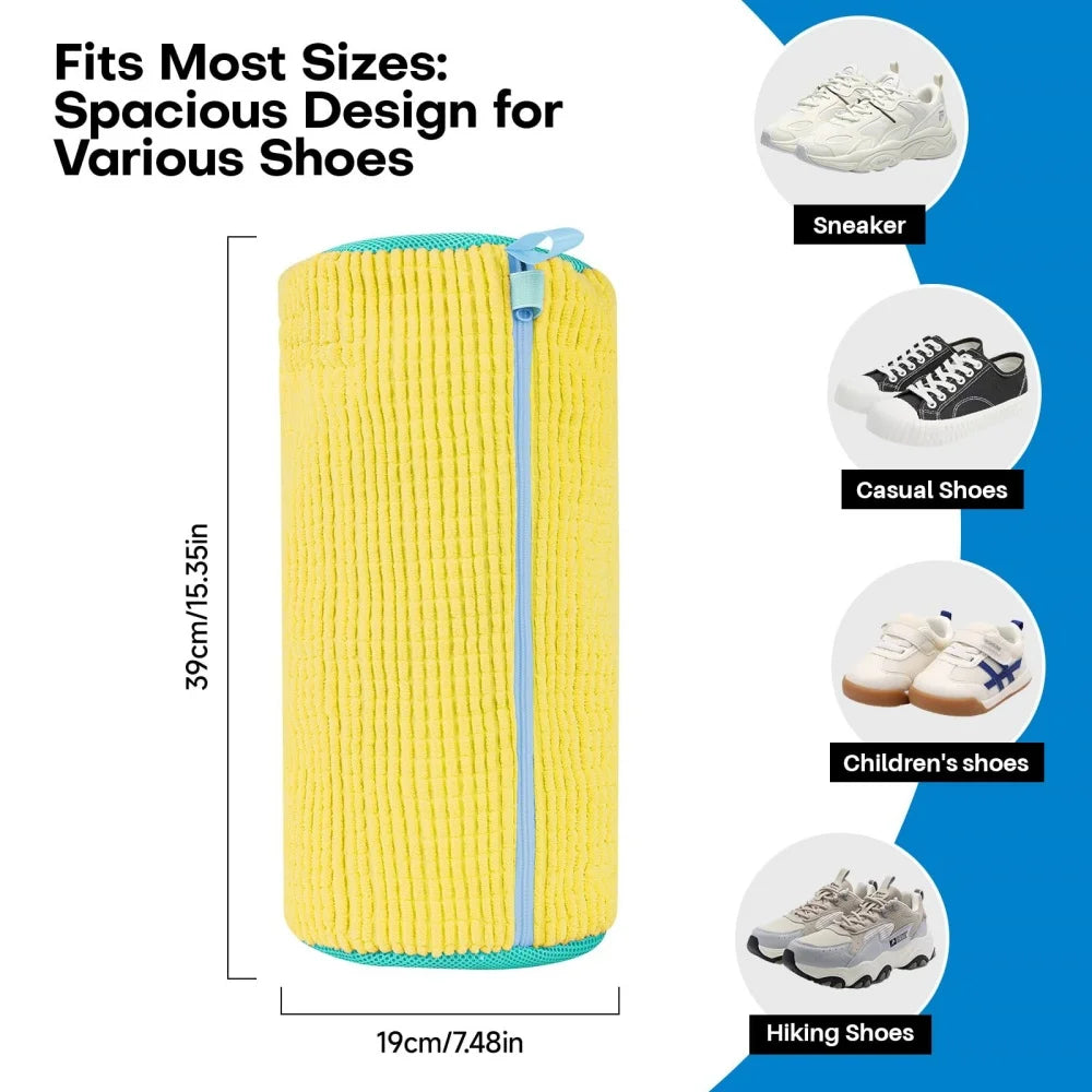 Reusable Shoe Cleaning Bags for Laundry