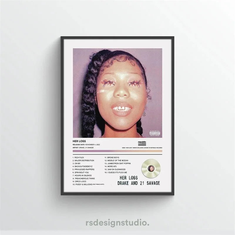 Scorpion Care Album Art Canvas Print