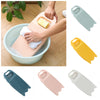 Various colored thickened washboards for laundry tasks shown in different angles
