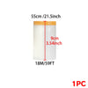 Roll of clear plastic sheeting masking film measuring 55cm or 18M long