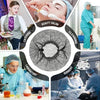A collage showing various medical and beauty contexts including a person receiving a facial treatment, a surgeon operating, l