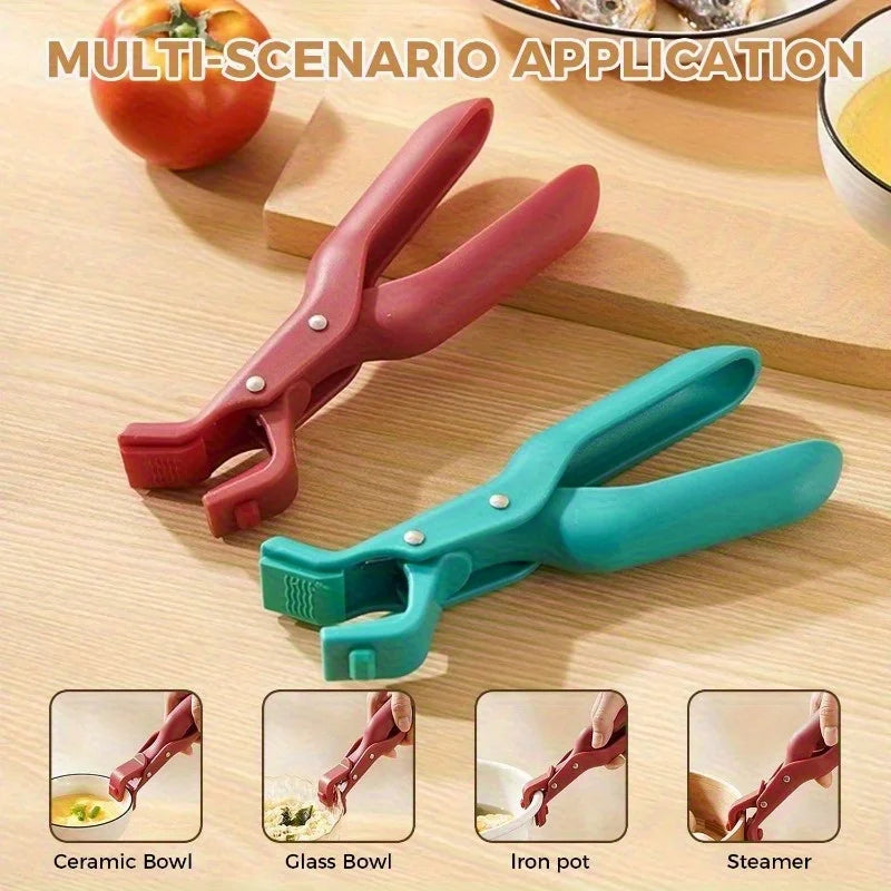 Silicone Anti-Scald Dish Clips for Cooking