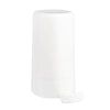 A white portable soap bar grinder with a wall-mount design.