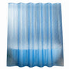 Light blue 3D crystal texture waterproof shower curtain liner hanging
