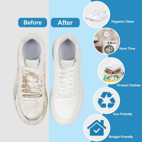 Reusable Shoe Cleaning Bags for Laundry