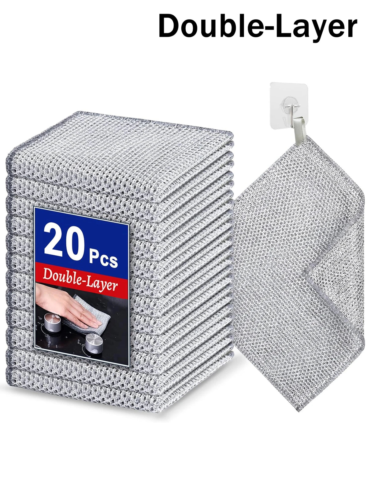 Thickened Steel Wire Cleaning Cloths