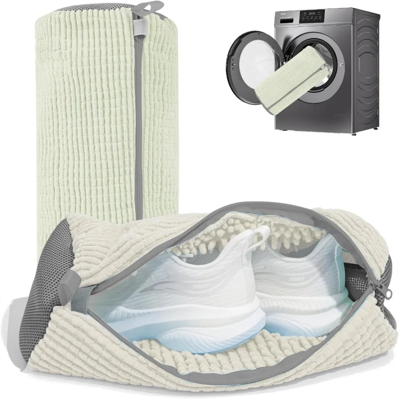 Reusable Shoe Cleaning Bags for Laundry